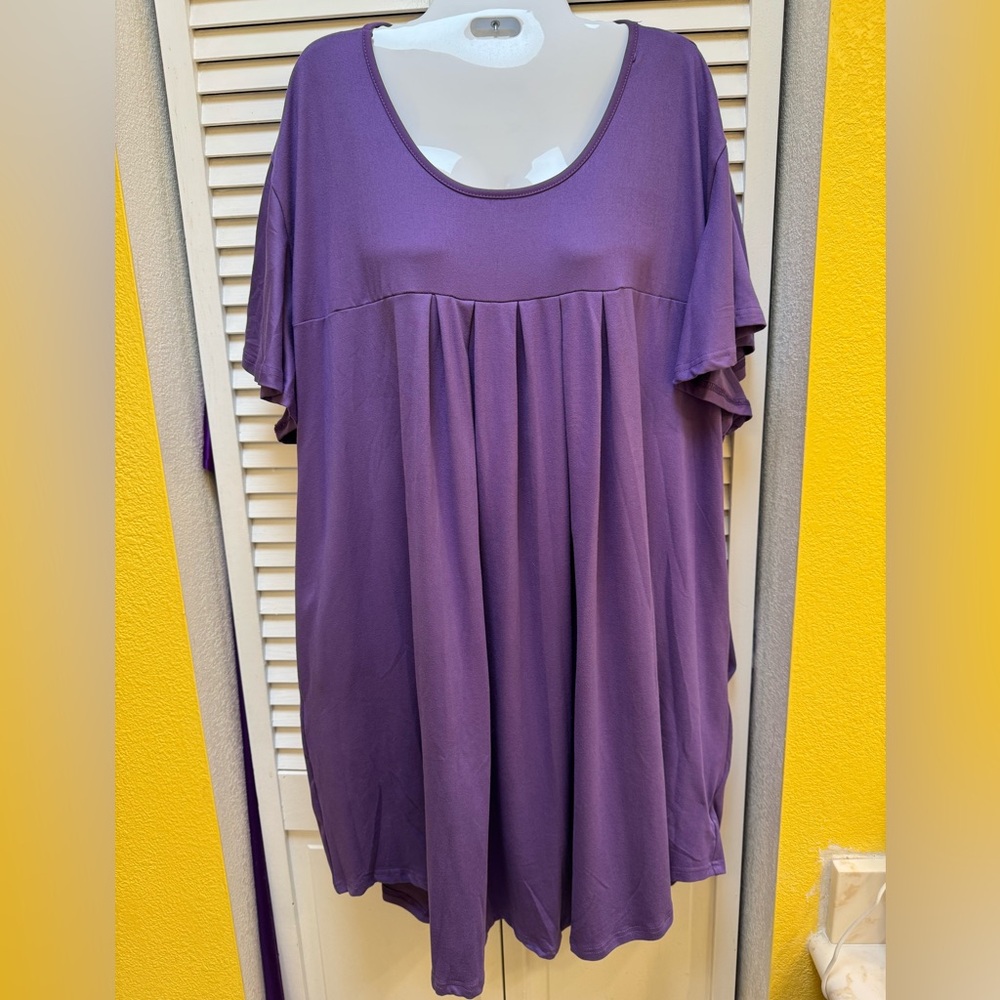 Chic Women's Purple Tunic